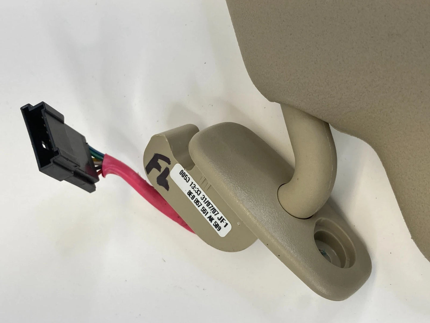 05-08 AUDI A4 QUATTRO FRONT LEFT LH DRIVER SIDE SUNVISOR SUN VISOR SHADE OEM