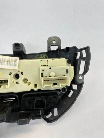 2012-2014 FORD FOCUS MANUAL CLIMATE CONTROL PANEL AC HEATER TEMPERATURE UNIT OEM