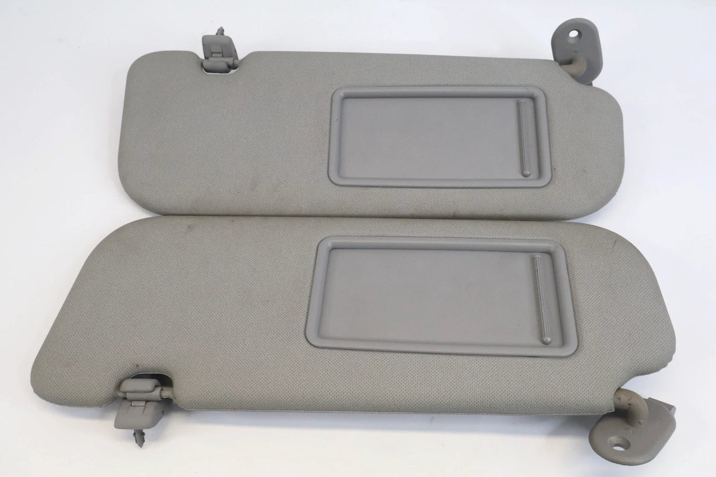 2014-2016 HYUNDAI ELANTRA SUNVISOR SUN VISORS SHADE SET PAIR LH RH W/ MIRROR OEM