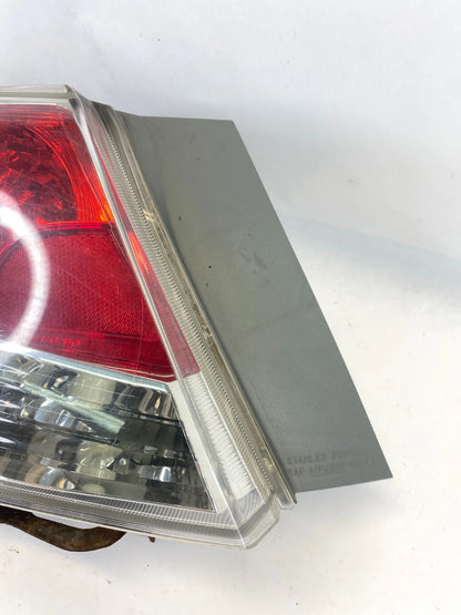 2008-2012 HONDA ACCORD SEDAN LEFT DRIVER TAIL LIGHT TAILLIGHT TAIL LAMP OEM