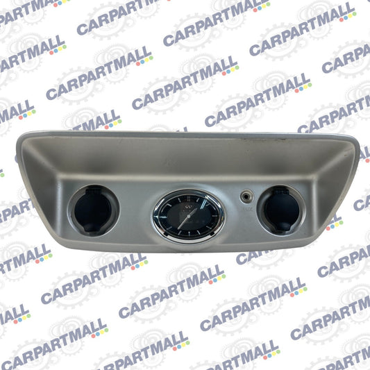 08 09 10 Infiniti QX56 Dash Center Lower Analog Clock w/ Power Outlet 68262-ZQ10