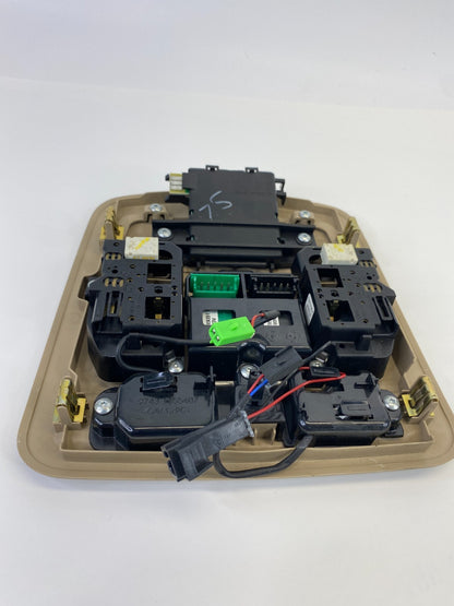 2009 Cadillac CTS Overhead Console Dome Map Light Lamp w/ Sunroof Switch