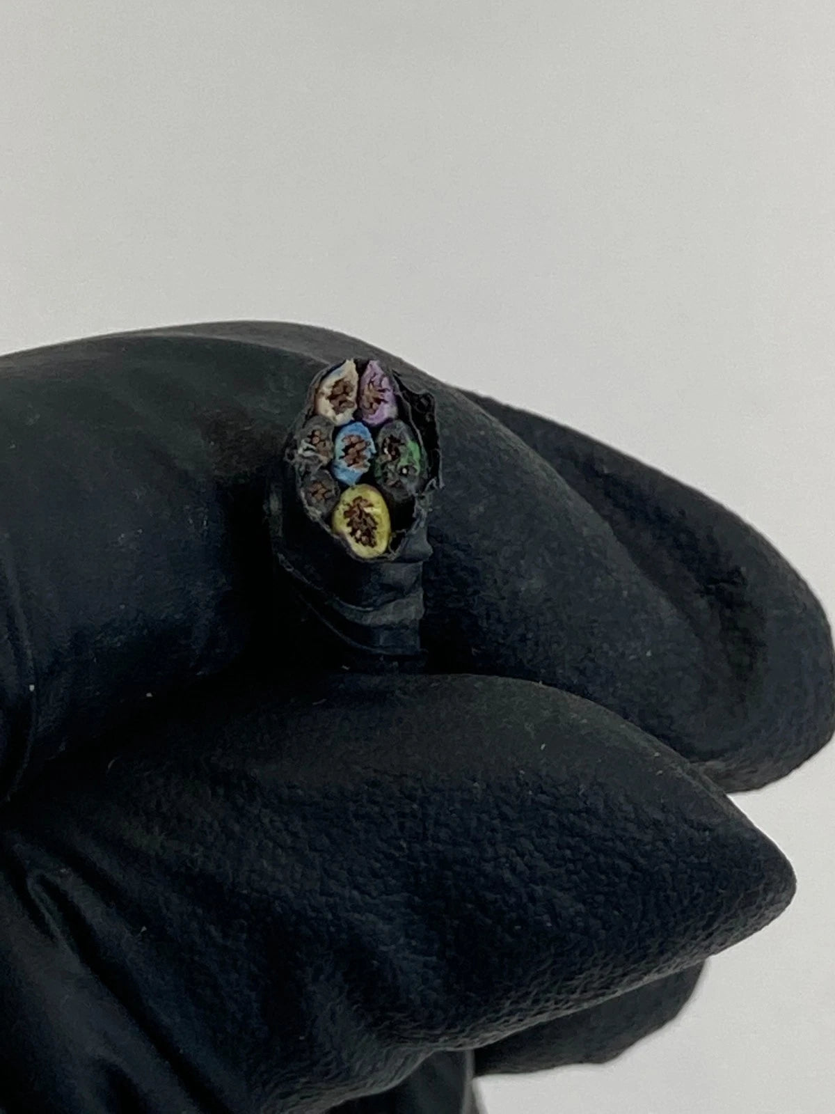 2007-2010 FORD EDGE FRONT LEFT HEADLIGHT WIRE HARNESS CONNECTOR W/ SOCKET OEM