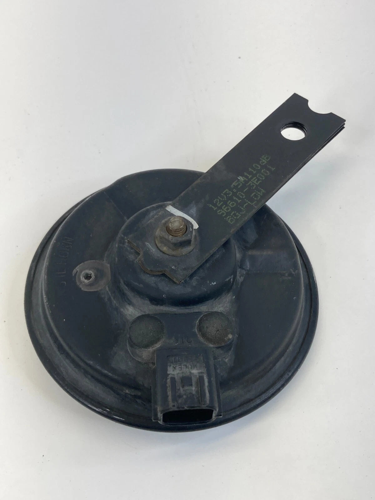 2005-2010 KIA SPORTAGE HORN LOW NOTE PITCH SIREN ALARM SIGNAL 96610-3E001 OEM
