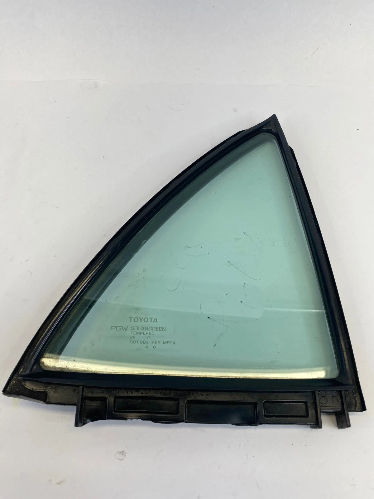 2009-2013 TOYOTA COROLLA REAR RIGHT PASSENGER SIDE QUARTER GLASS OEM 68188-02120