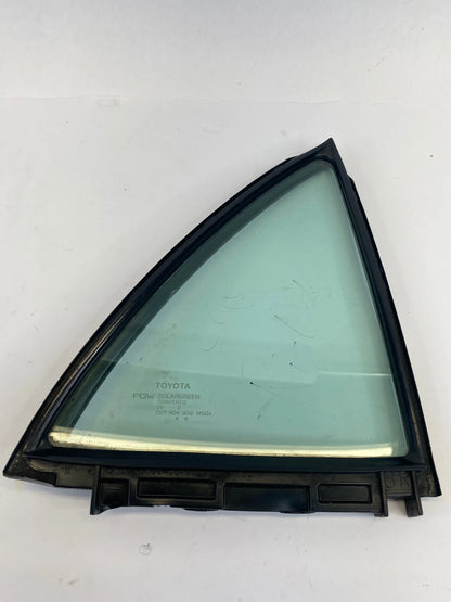 2009-2013 TOYOTA COROLLA REAR RIGHT PASSENGER SIDE QUARTER GLASS OEM 68188-02120