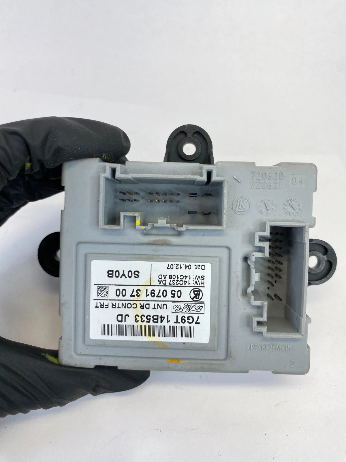 2009-2011 JAGUAR XF FRONT RIGHT SIDE DOOR CONTROL MODULE UNIT 7G9T14B533