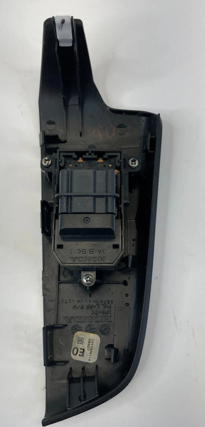 06-11 HONDA CIVIC REAR LEFT SIDE DOOR WINDOW SWITCH W/ BEZEL 35760SNAJ030 OEM