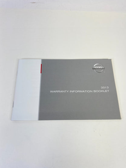 2013 13 Nissan Rogue Owners Manual & Warranty Information Set Kit w/ Case OEM