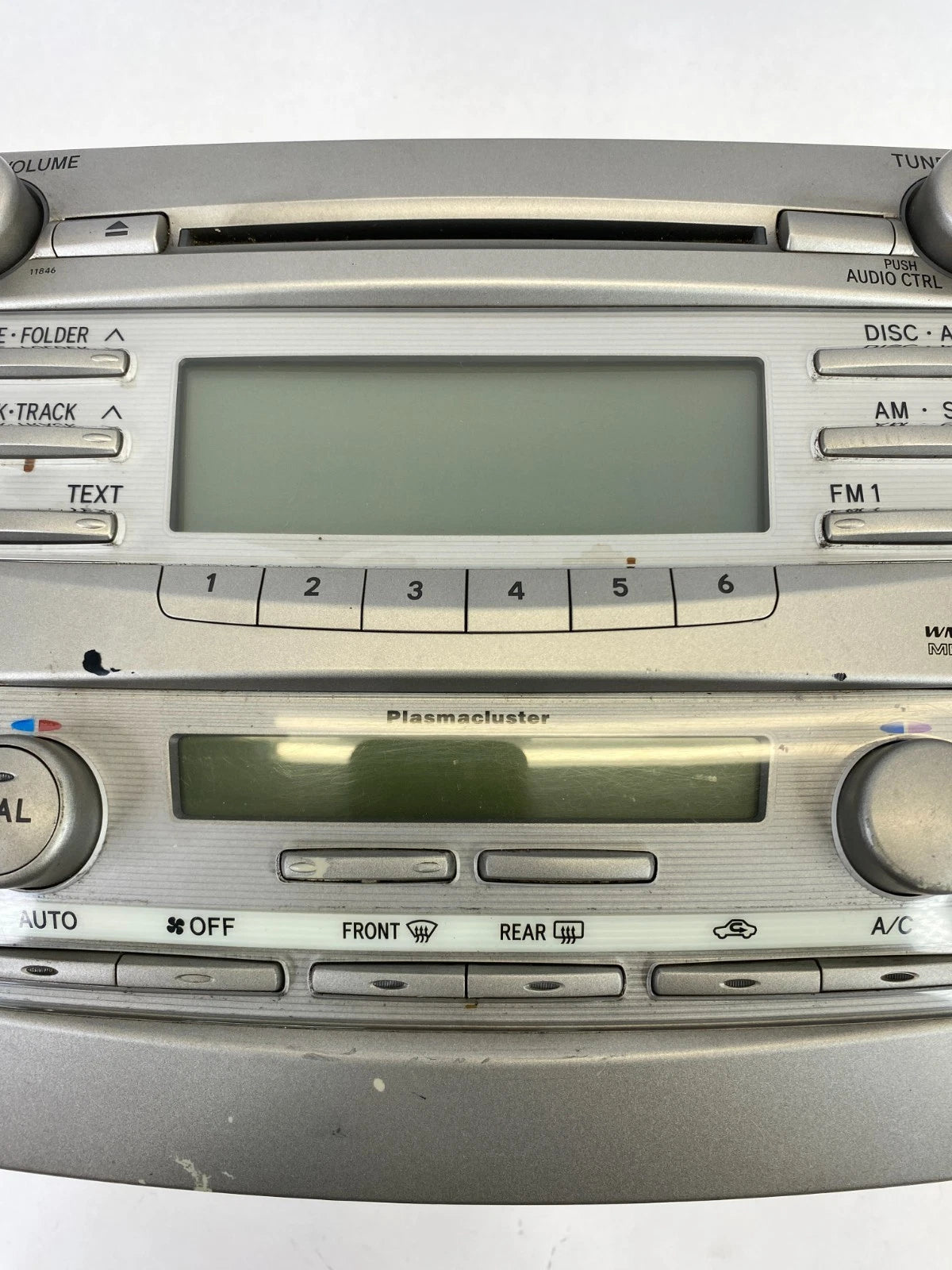2010 2011 TOYOTA CAMRY RADIO STEREO RECEIVER WITH CLIMATE CONTROL OEM 8612006480