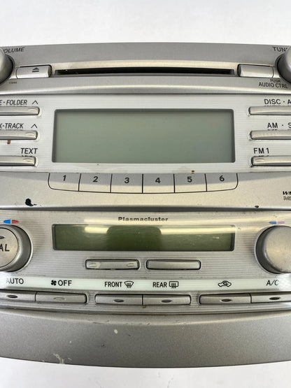 2010 2011 TOYOTA CAMRY RADIO STEREO RECEIVER WITH CLIMATE CONTROL OEM 8612006480