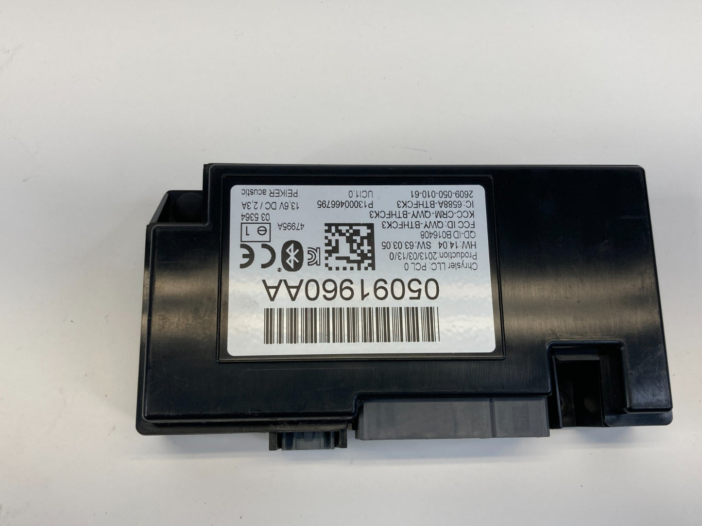 2011-2016 Chrysler Town & Country Bluetooth Communication Control Module