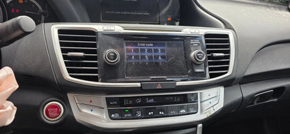 2013-2015 HONDA ACCORD RADIO STEREO CD PLAYER DISPLAY SCREEN 39101-T2A-A810