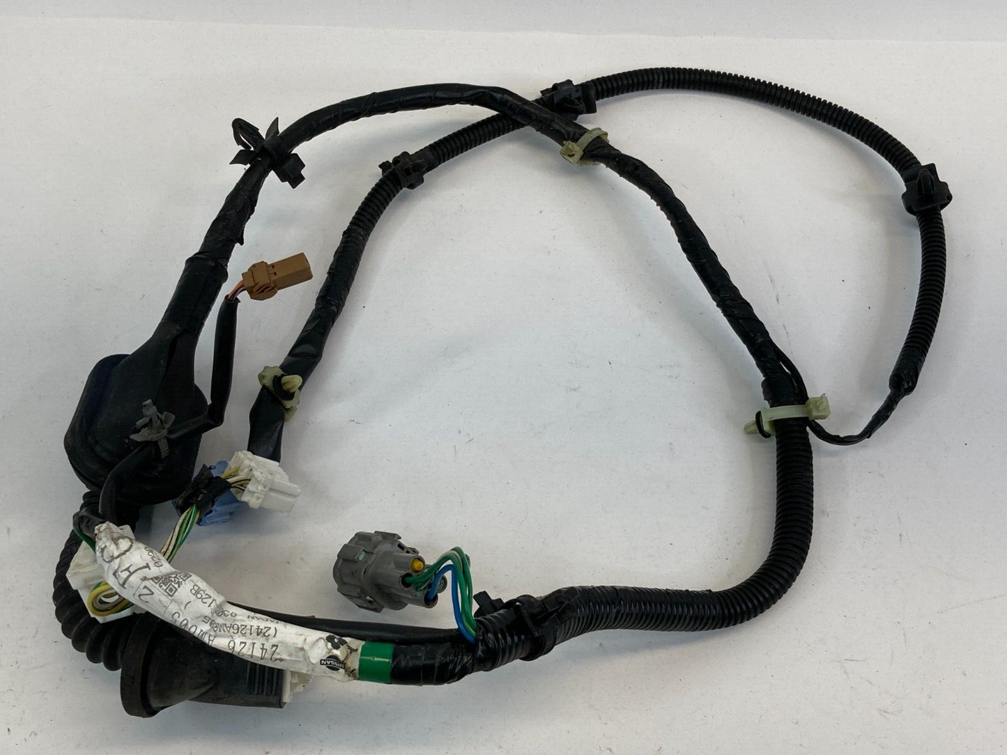 03 04 Infiniti G35 Sedan Rear Right Door Panel Wire Wiring Harness 24126-AM605