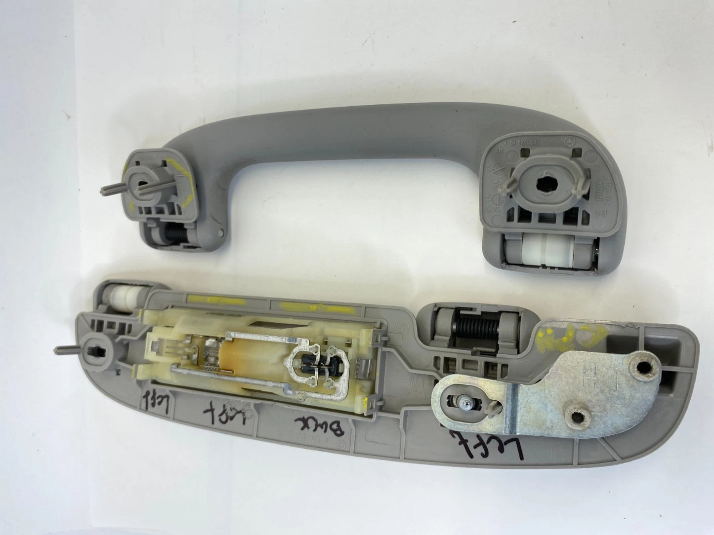 2007-2012 MERCEDES GL450 INTERIOR ROOF GRAB HANDLES WITH LIGHTS SET OF 4 OEM