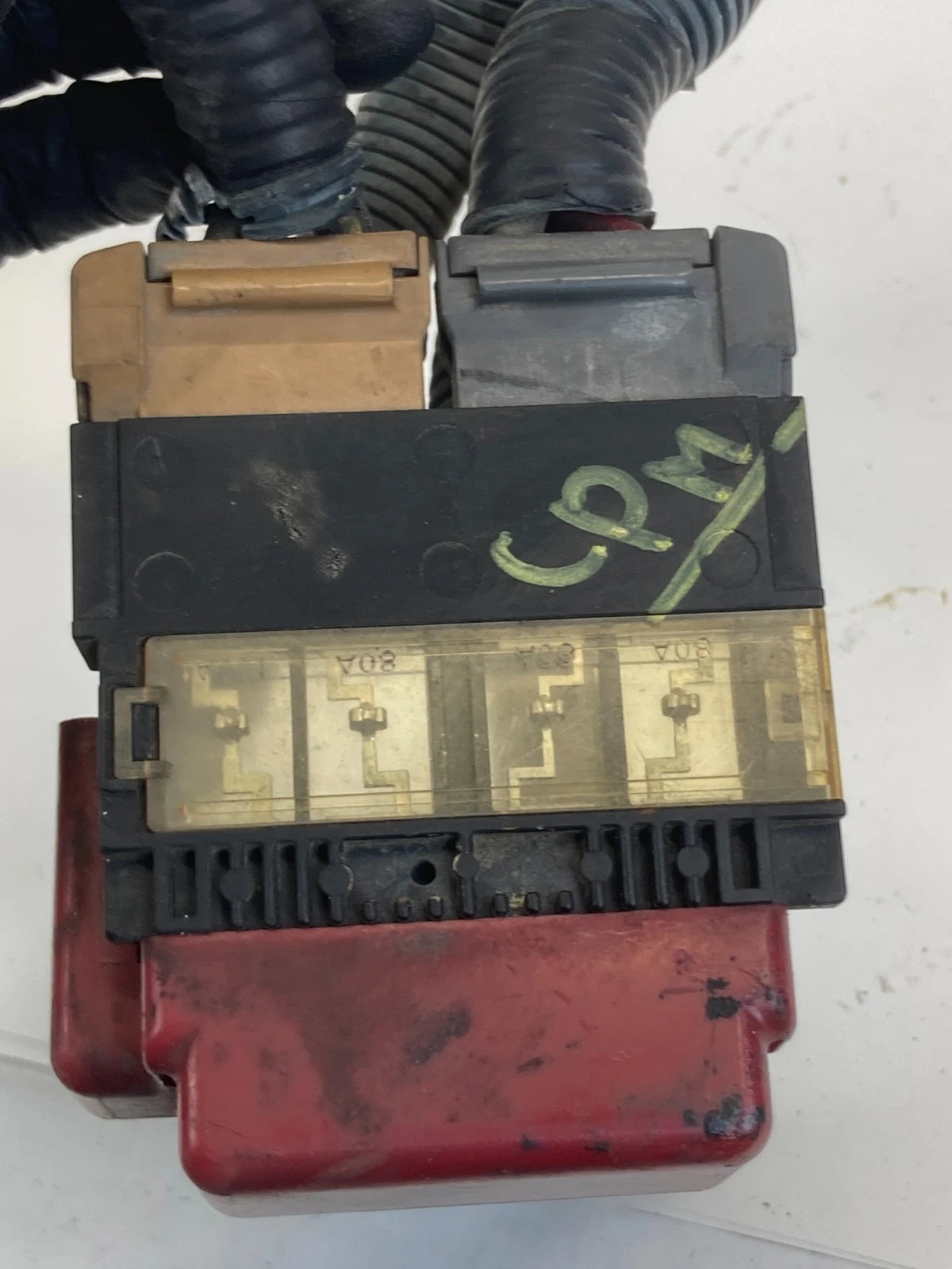 2002-2006 NISSAN ALTIMA POSITIVE BATTERY CABLE TERMINAL FUSIBLE LINK BLOCK OEM