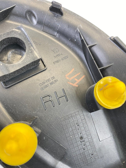 14-18 Kia Forte Sedan Front Right Interior Corner Door Mirror Cover 87661-A7000