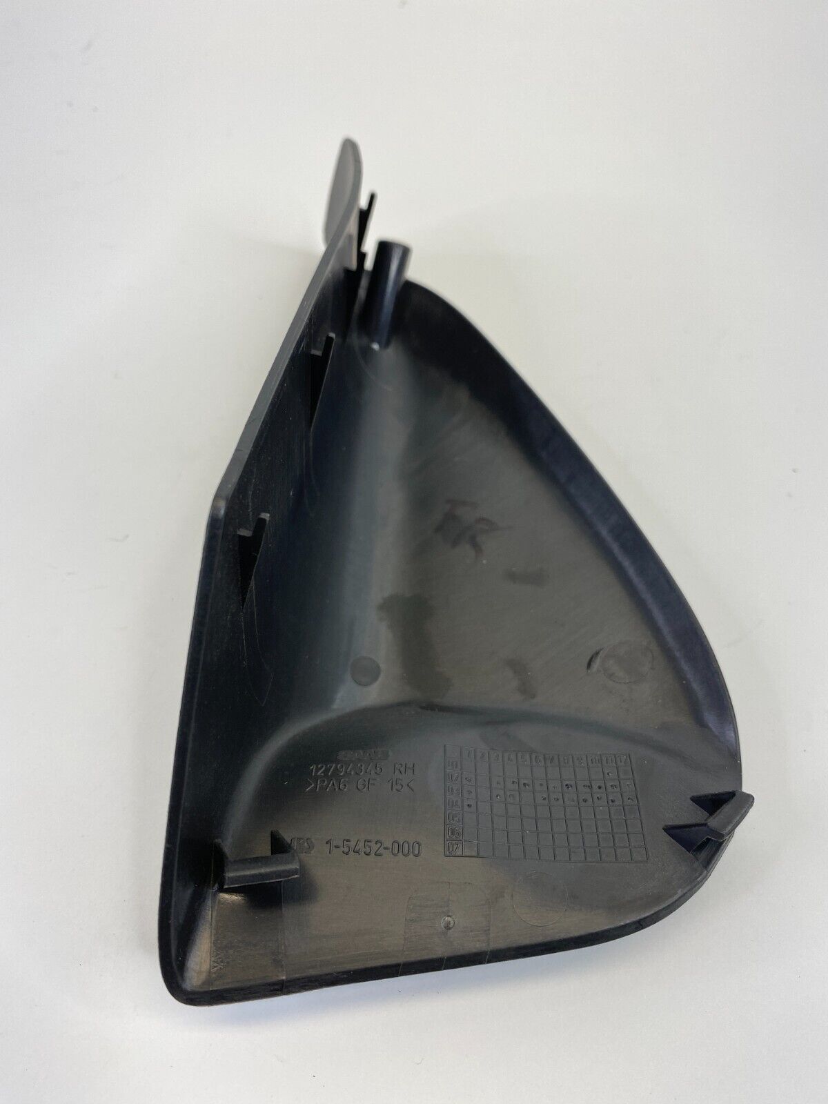 03-11 Saab 9-3 93 Sedan Front Right Passenger Inner Door Corner Cover 12794345