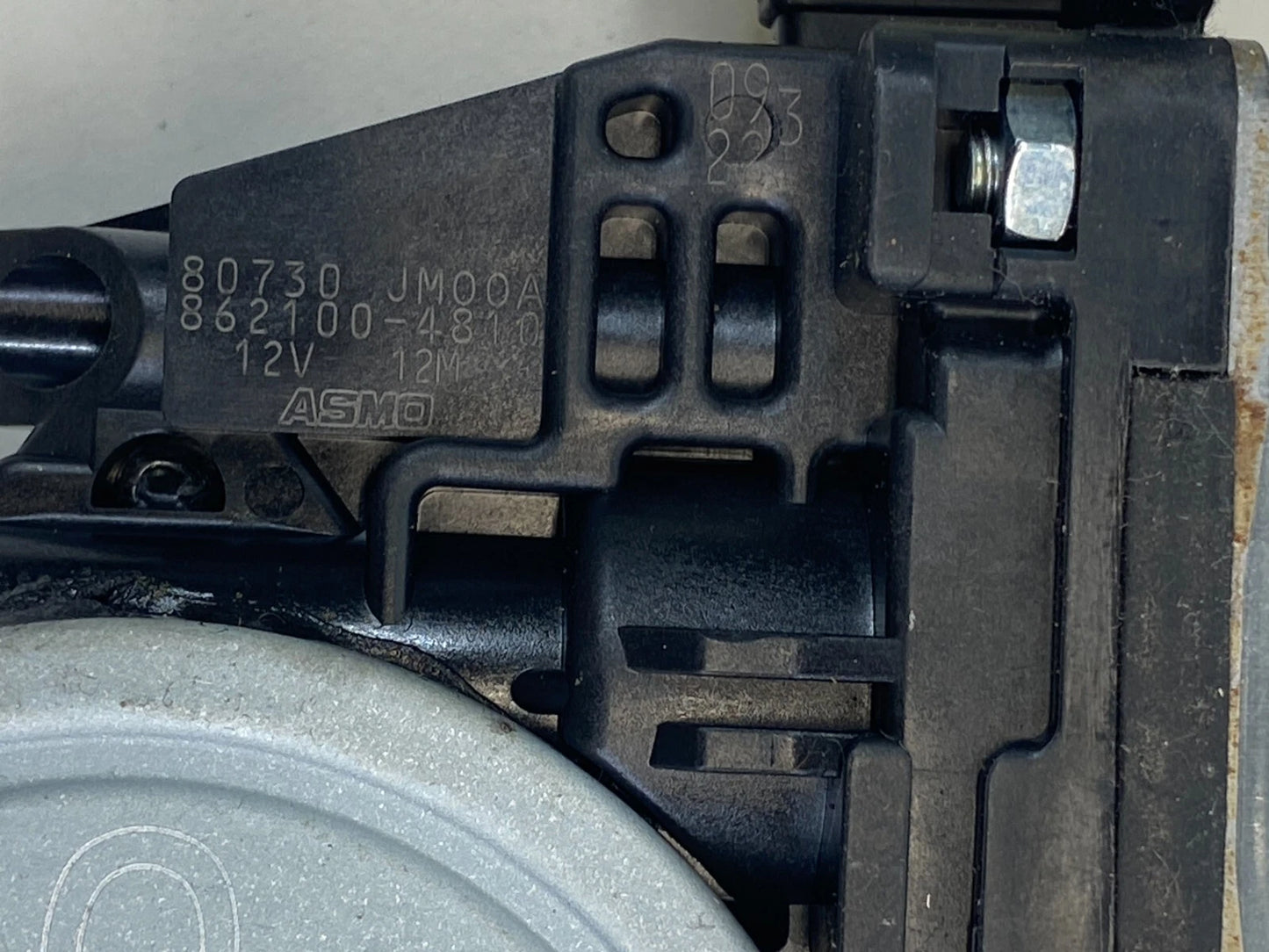 08-13 NISSAN ROGUE FRONT RIGHT SIDE DOOR POWER WINDOW MOTOR ASSEMBLY 80730-JM00A