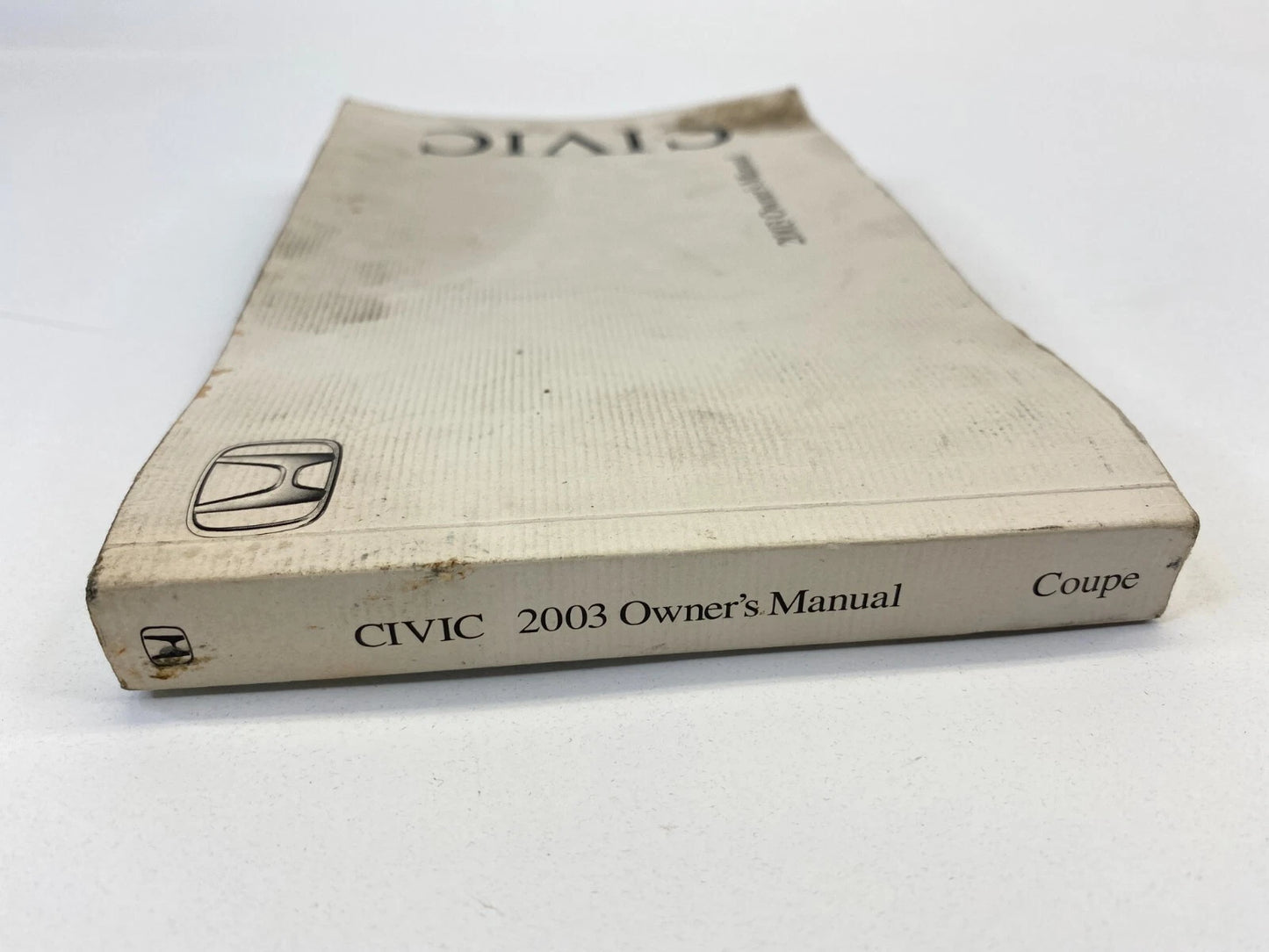 2003 03 HONDA CIVIC COUPE 2-DR OWNERS MANUAL GUIDE BOOK OEM