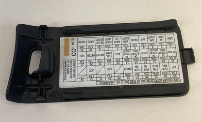 2003-2007 HONDA ACCORD LEFT SIDE FUSE BOX DOOR LID COVER BEZEL 83162-SDA-A000