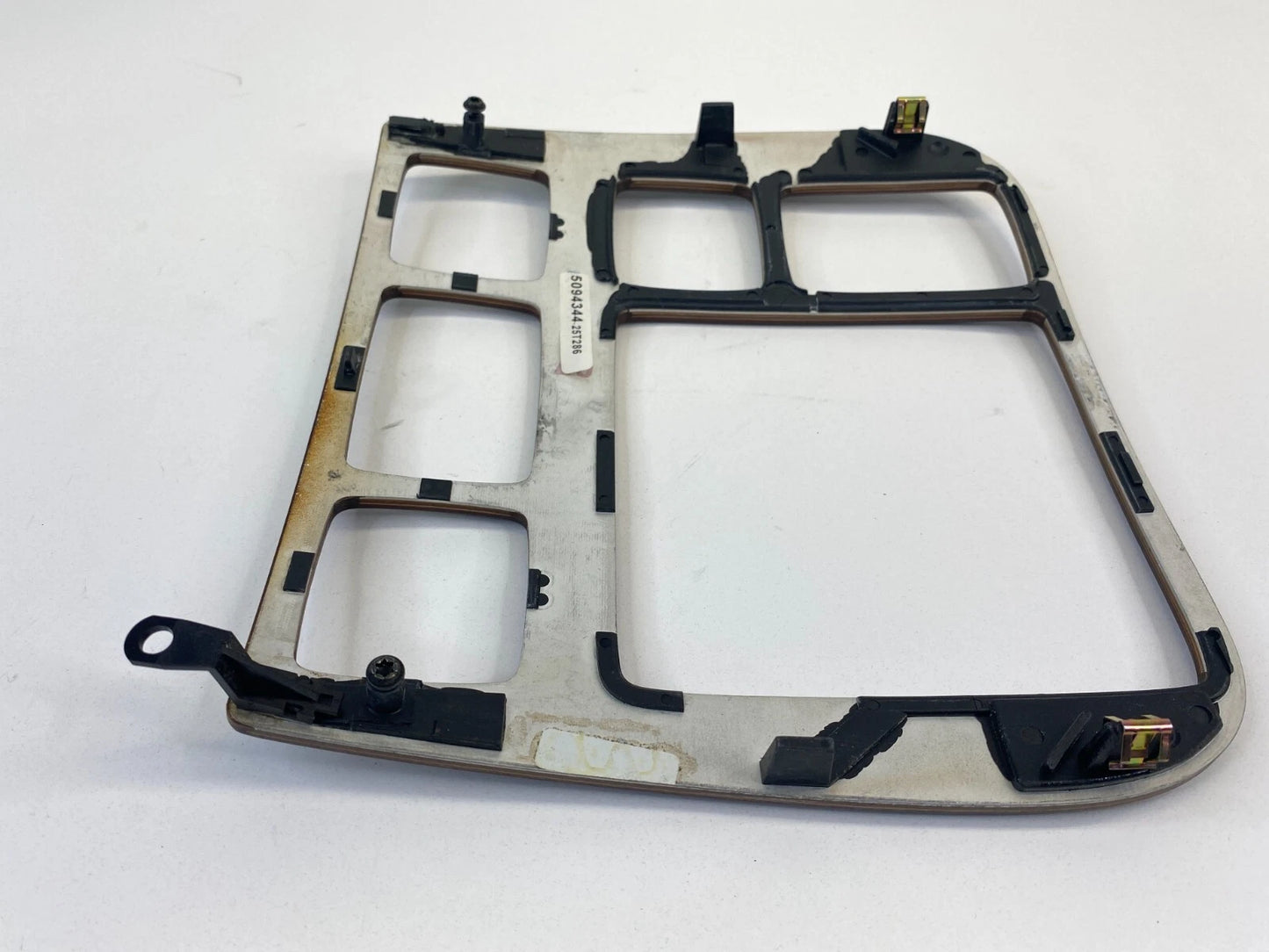 2000-2002 MERCEDES-BENZ S500 CENTER DASH RADIO AC CLIMATE CONTROL BEZEL TRIM OEM