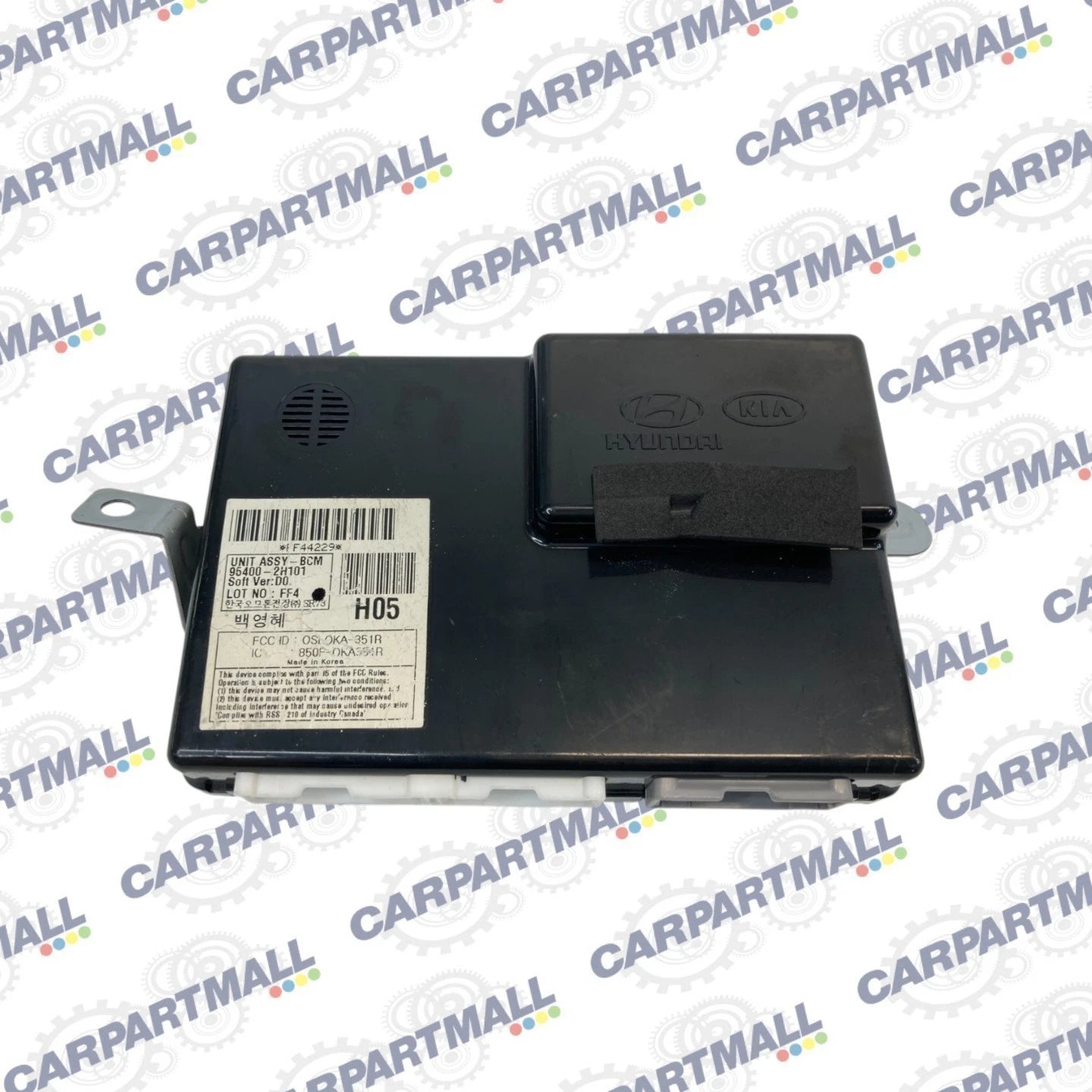 2009-2010 HYUNDAI ELANTRA 2.0L AT BODY CONTROL MODULE BCM BCU OEM 954002H101