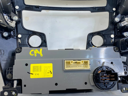 2011-2014 HYUNDAI SONATA DASH RADIO BEZEL CLIMATE CONTROL CLOCK 97250-3Q000 OEM
