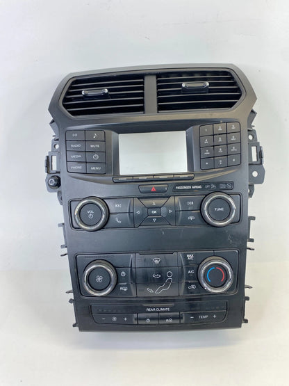 18 19 FORD EXPLORER RADIO & CLIMATE CONTROL TRIM BEZEL W/AIR VENT JB5T-18A802-LB