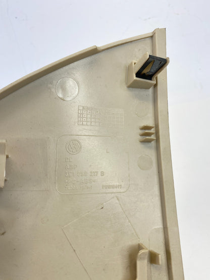 2009-2017 Volkswagen CC Dash Panel Left Side End Cap Trim Cover 3C1858217B OEM