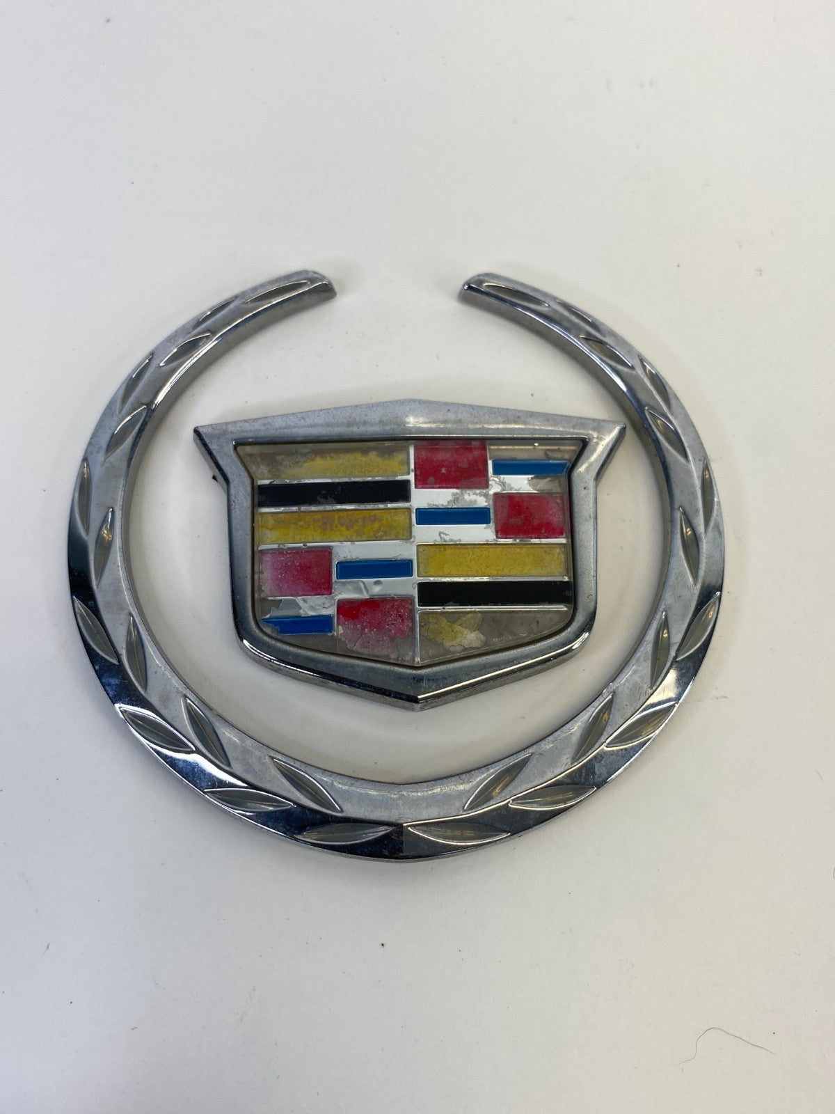 04 05 06 07 08 09 Cadillac SRX Rear Chrome Emblem Logo Badge Set Pair OEM