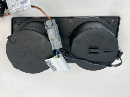 09-17 JEEP PATRIOT CENTER CONSOLE ILLUMINATED DUAL CUP HOLDER DRINK 05108217AA