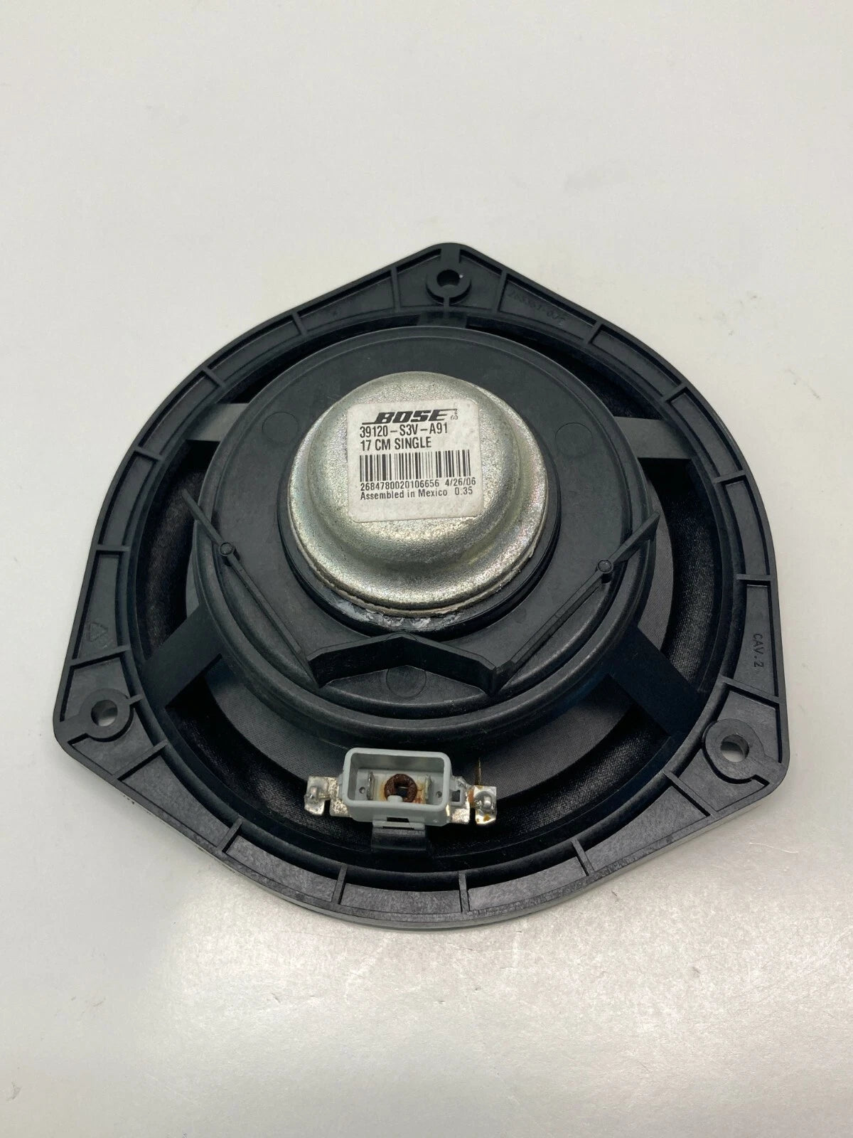 2004-2006 ACURA MDX REAR LEFT SIDE DOOR AUDIO SPEAKER BOSE 39112-S3V-A91 OEM