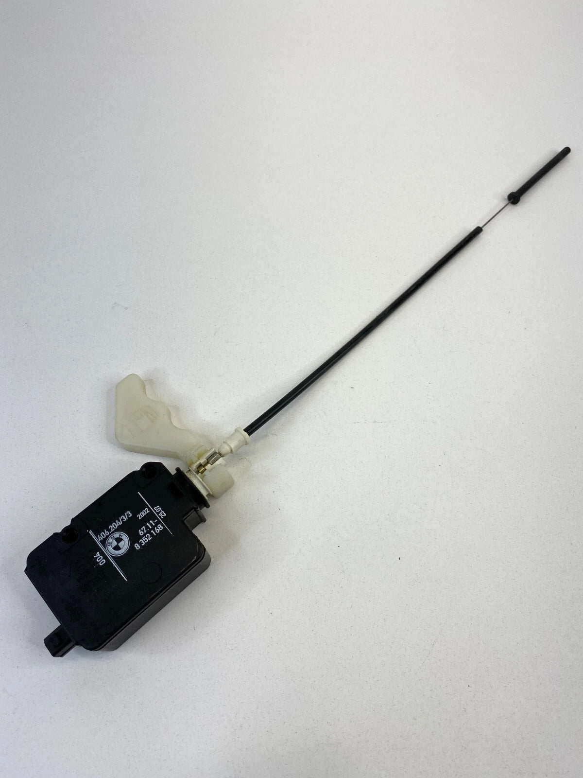 2002 2003 MINI COOPER FUEL FLAP RELEASE LOCKING MOTOR ACTUATOR W/ CABLE 7115559