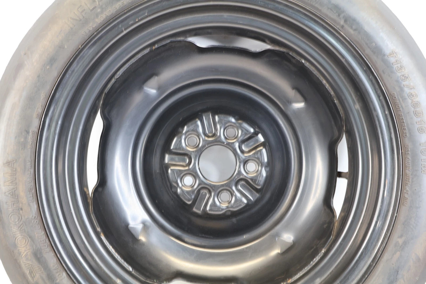 2010-2015 TOYOTA PRIUS EMERGENCY SPARE TIRE RIM WHEEL DONUT T135/80D16 101M