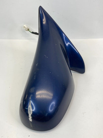 98 99 00 01 02 Toyota Corolla Left Driver Side View Power Door Mirror Blue OEM