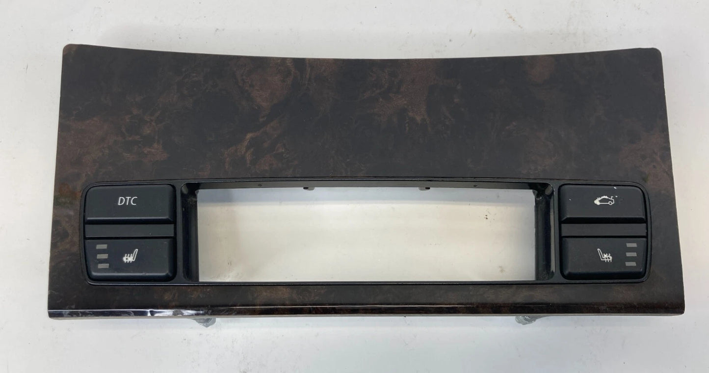 09-10 BMW 535I XDRIVE FRONT DASH HEATED SEAT TRACTION CONTROL PANEL OEM 6978690