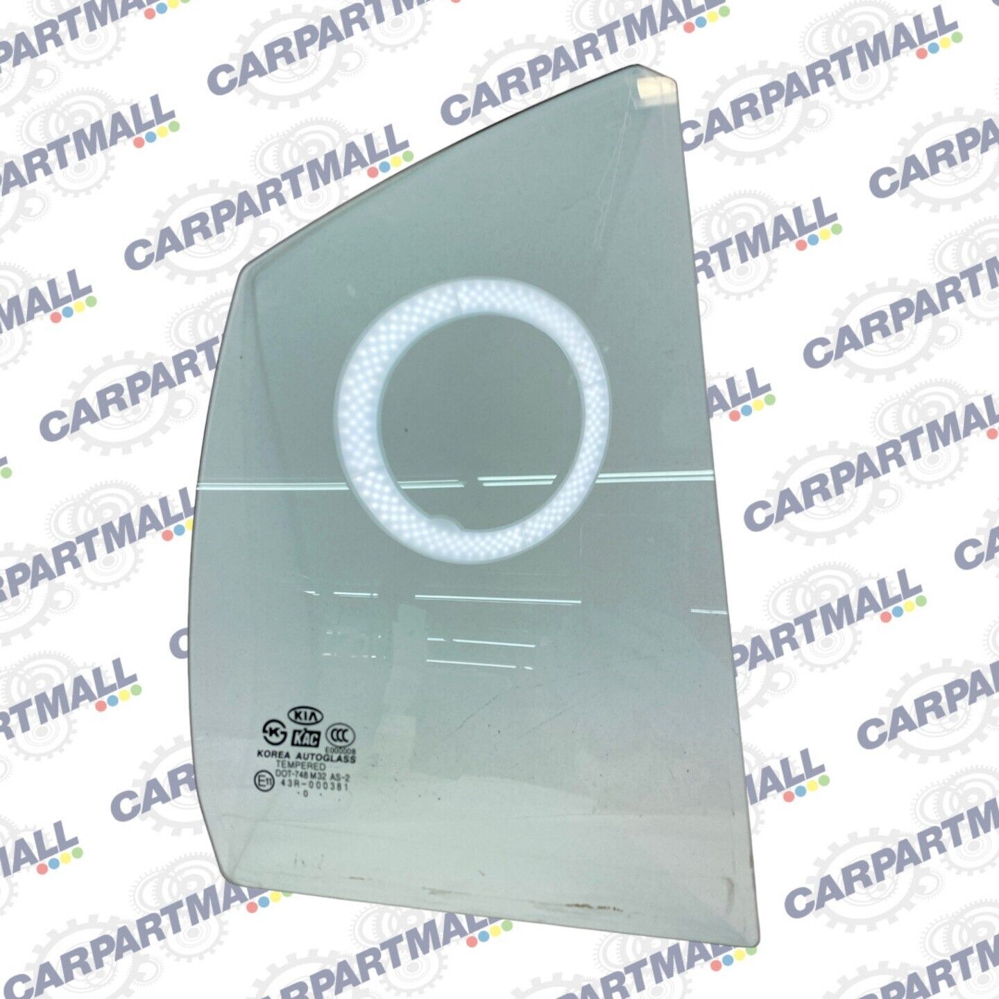 2006-2011 Kia Rio5 Hatchback Rear Right Door Vent Quarter Window Tempered Glass