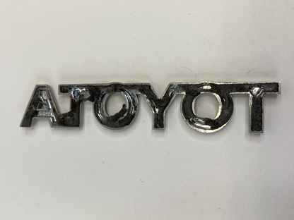 2006-2012 Toyota RAV4 Back Door Toyota Logo Emblem Nameplate OEM