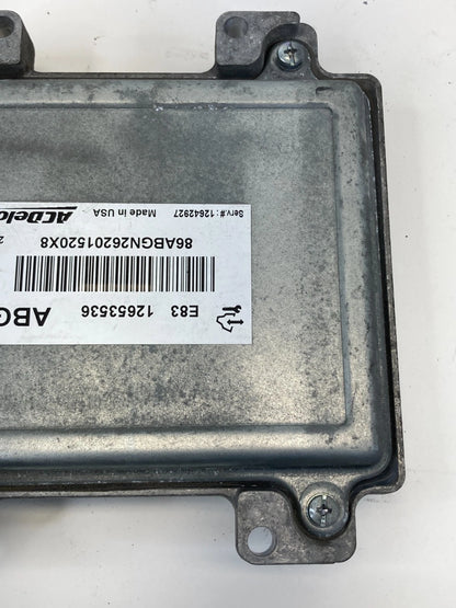 2012 CHEVROLET SONIC 1.8L ENGINE COMPUTER CONTROL MODULE ECM ECU 12653536