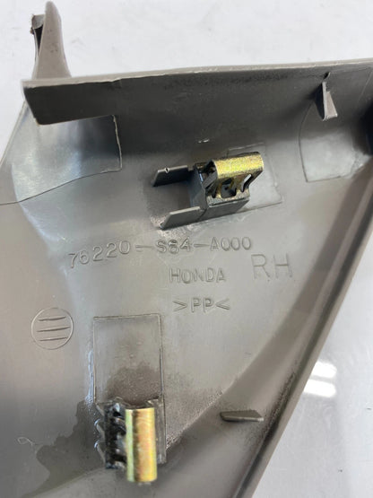 98-02 HONDA ACCORD RIGHT INNER MIRROR CORNER COVER TRIM PANEL 76220S84A000 OEM