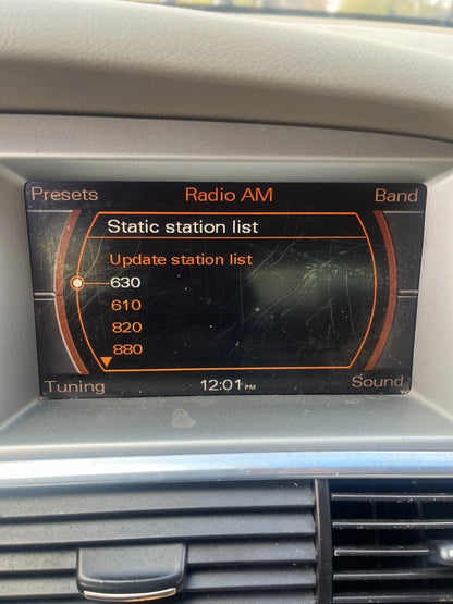 06 07 08 09 10 11 AUDI A6 NAVIGATION DISPLAY INFORMATION SCREEN 8T0919603C OEM