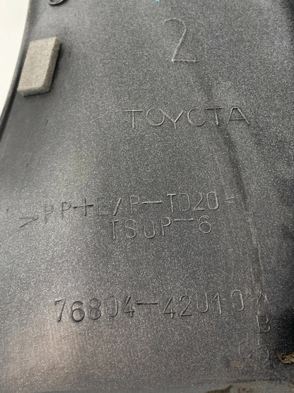 06-08 TOYOTA RAV4 REAR LEFT LIFTGATE MOLDING TRIM GARNISH PANEL 76804-42010 OEM