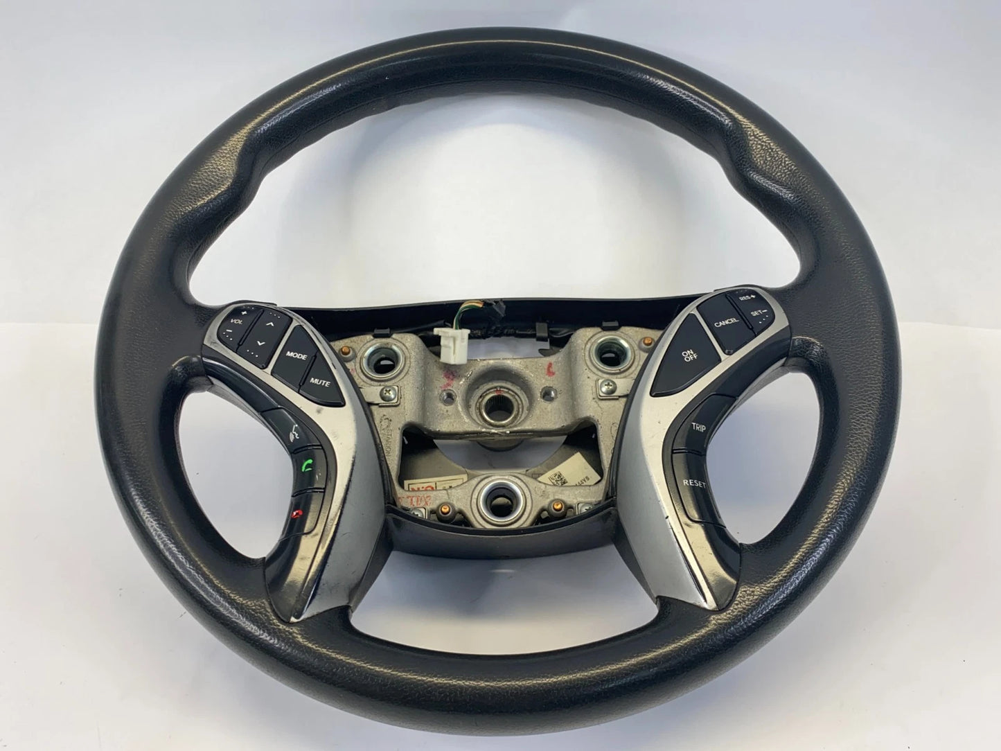 2011-2013 HYUNDAI ELANTRA STEERING WHEEL WITH AUDIO CRUISE CONTROLS BLACK OEM