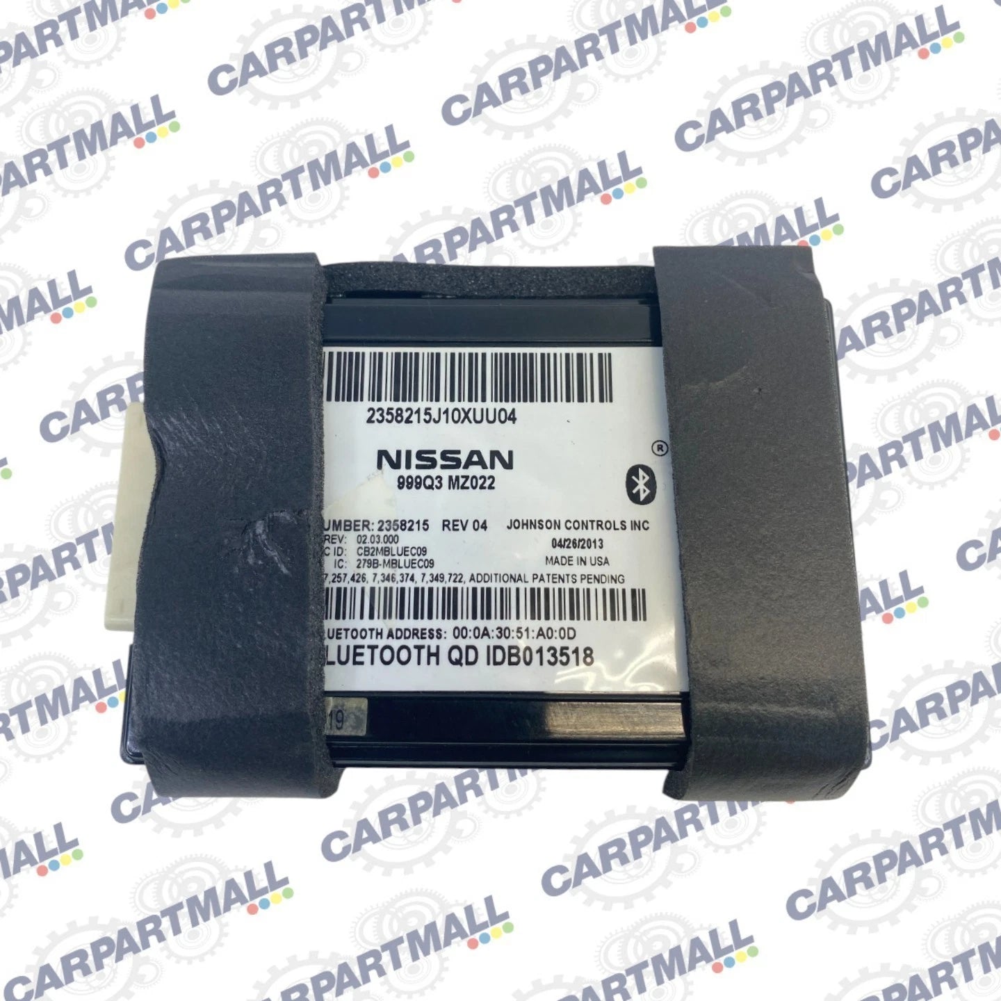 2013 NISSAN ROGUE BLUETOOTH CONTROL UNIT INTERFACE MODULE OEM 999Q3-GY001
