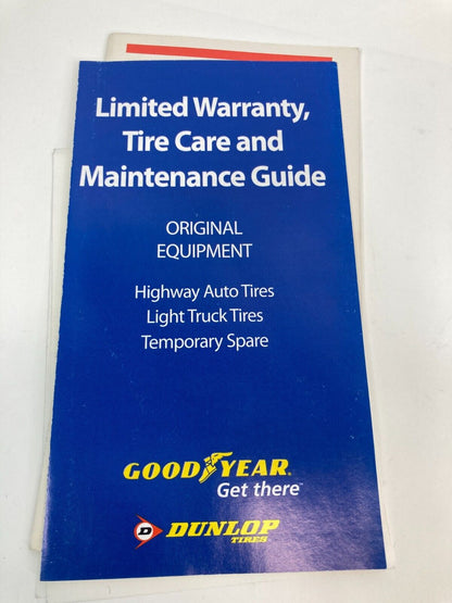 2008 Chrysler Town & Country Owner's Manual Maintenance Guide w/ Case OEM