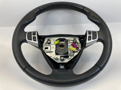 2005-2011 SAAB 9-3 STEERING WHEEL W/ SWITCHES BLACK LEATHER 12757703 OEM