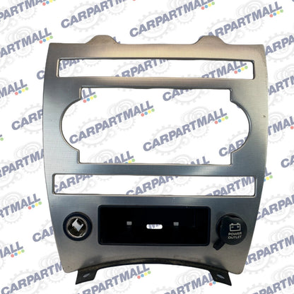 05 06 07 JEEP GRAND CHEROKEE DASH CENTER CLIMATE CONTROL BEZEL TRIM X35008103