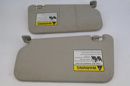 2011-2014 MAZDA2 MAZDA 2 ROOF SUNVISOR SUN VISOR SHADE W/ MIRROR PAIR SET OEM