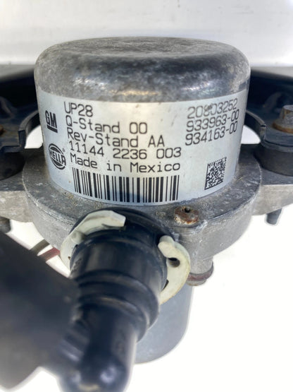 09-17 ENCLAVE TRAVERSE AUXILIARY POWER BRAKE BOOSTER AUXILIARY PUMP 20803252